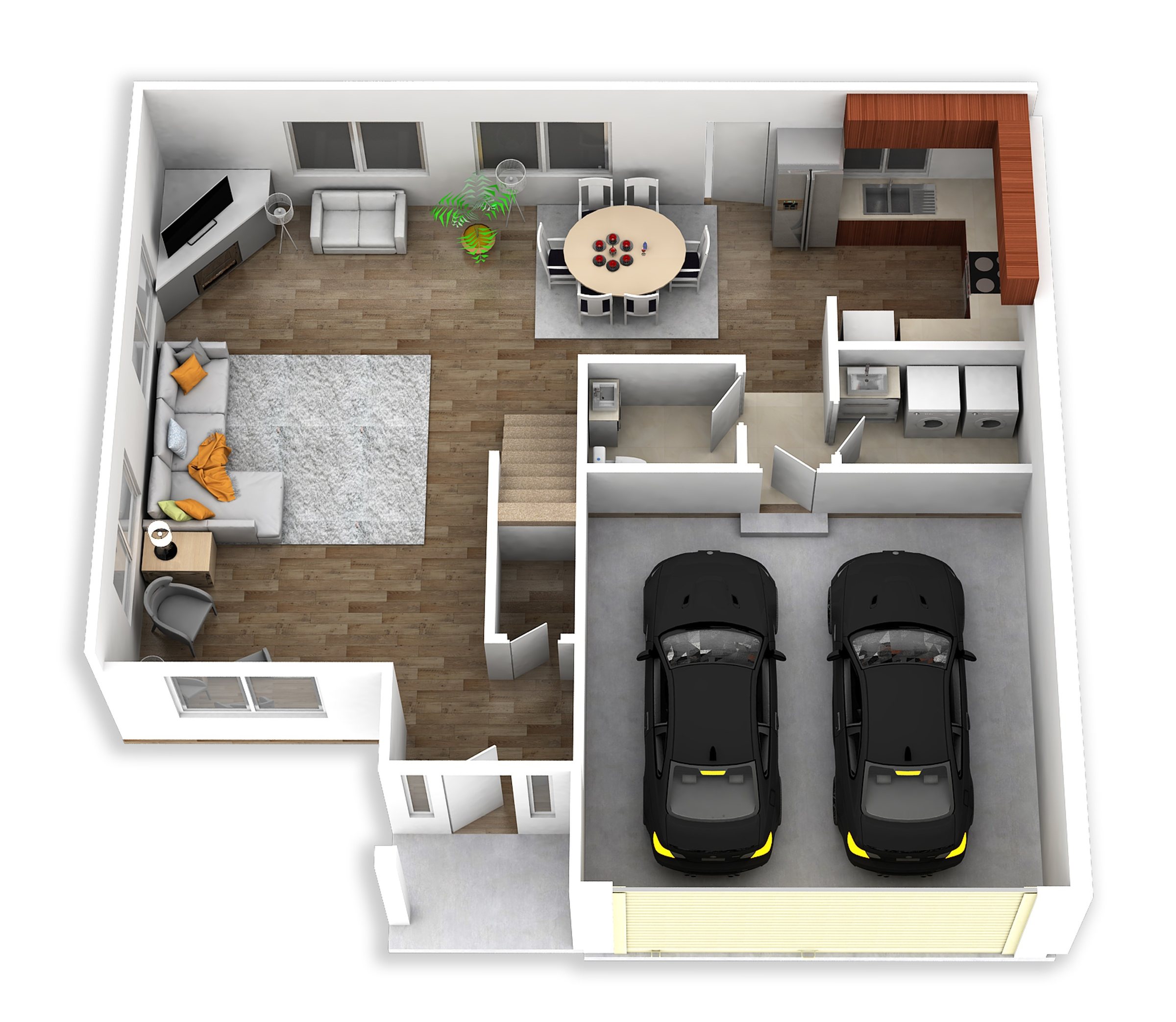 Cascade floor plan, 1,549 sq ft
